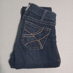 Ariat Women's Straight Leg Jeans - Dark Blue